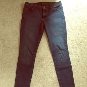 Michael Kors dark wash skinny jeans